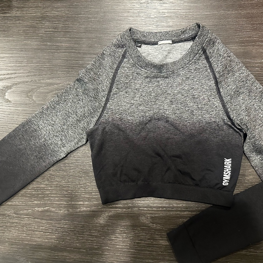 Adapt Ombré Gymshark Crop Top - XS
